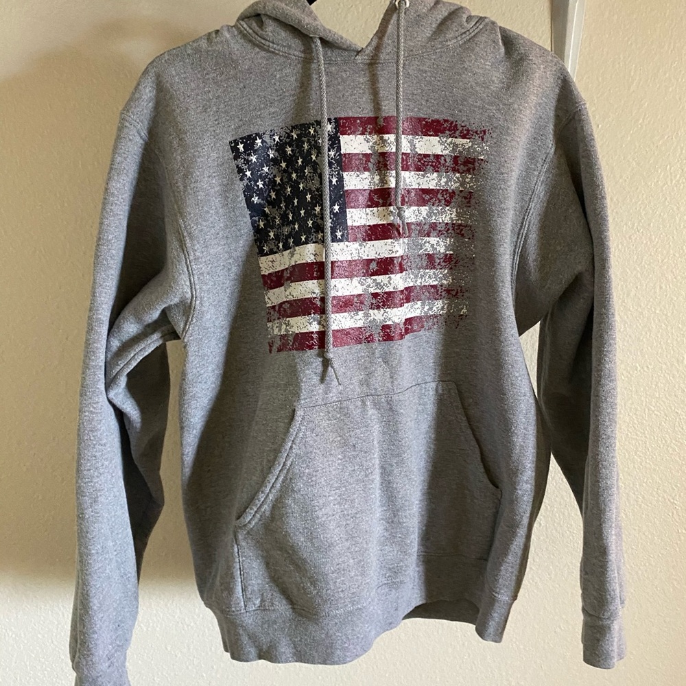 American flag hoodie